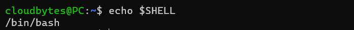 Echo Shell