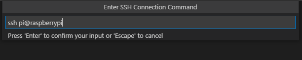 SSH Raspberry Pi