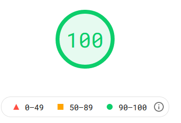 UberPython pagespeed results