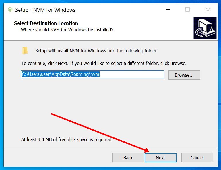 Install nvm-windows